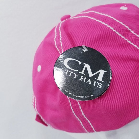 City Hats Unisex Pink Chicago Baseball Style - NWT - Picture 8 of 10